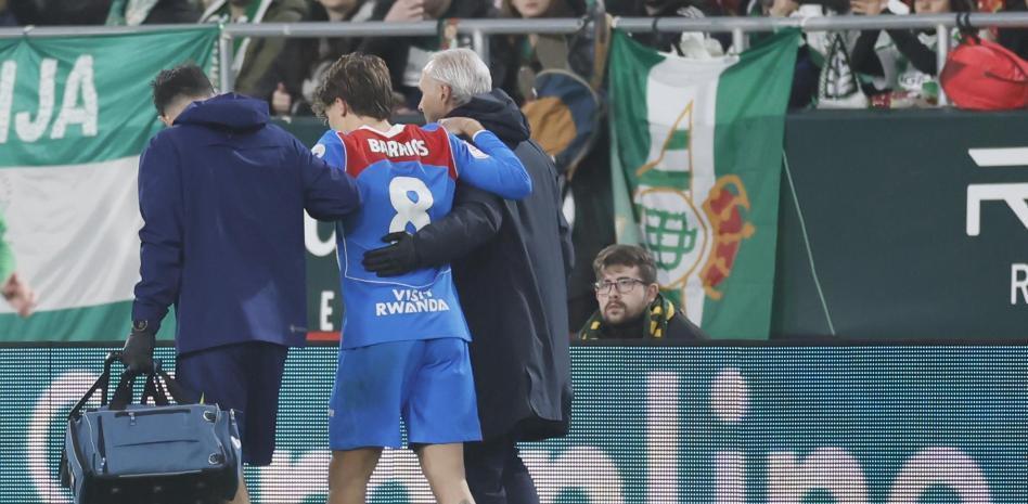 开云平台-世体:巴里奥斯将缺阵一个月,预计3月8日对阵皇家社会复出